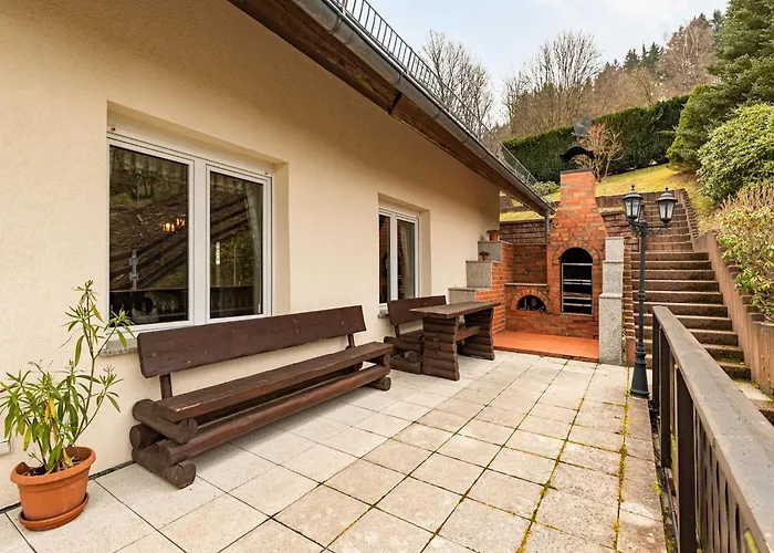 Tatil Evi Panoramic Retreat In Thuringia Unterschönau