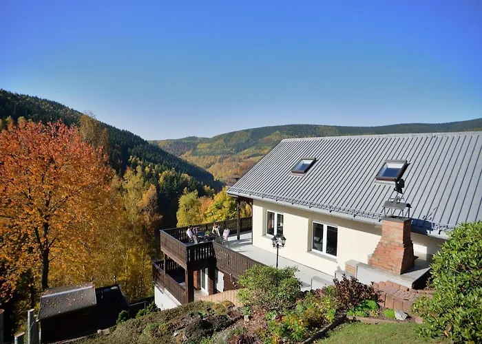 Tatil Evi Panoramic Retreat In Thuringia